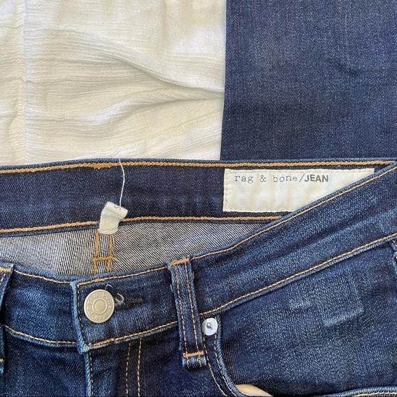 RAG & Bone Skinny Kensington Blue Jeans 27 - Picture 3 of 8